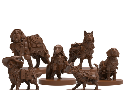 Gamers Guild AZ Steamforged Games Animal Adventures RPG: Tales of Dungeons & Doggies Volume 1 Southern Hobby