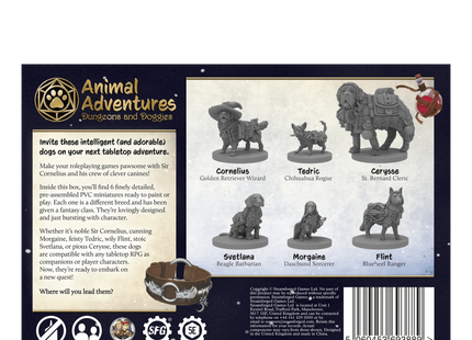 Gamers Guild AZ Steamforged Games Animal Adventures RPG: Tales of Dungeons & Doggies Volume 1 Southern Hobby