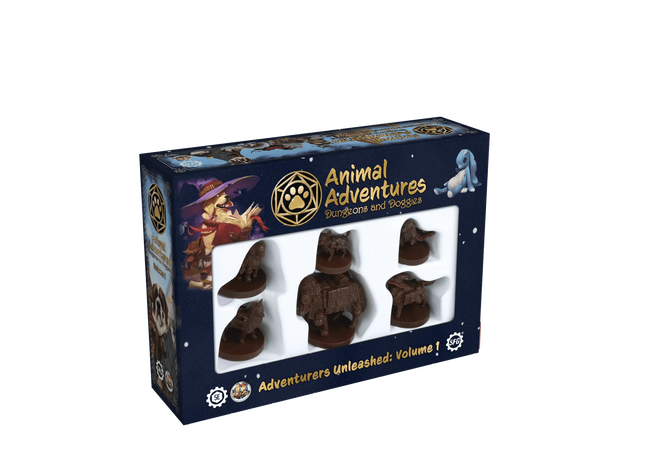 Gamers Guild AZ Steamforged Games Animal Adventures RPG: Tales of Dungeons & Doggies Volume 1 Southern Hobby