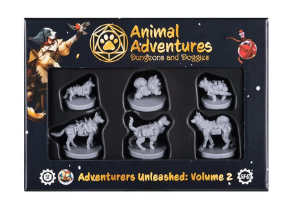 Gamers Guild AZ Steamforged Games Animal Adventures RPG: Tales of Dungeons & Doggies Volume 2 Southern Hobby