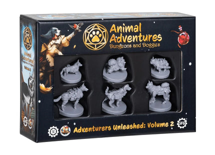 Gamers Guild AZ Steamforged Games Animal Adventures RPG: Tales of Dungeons & Doggies Volume 2 Southern Hobby