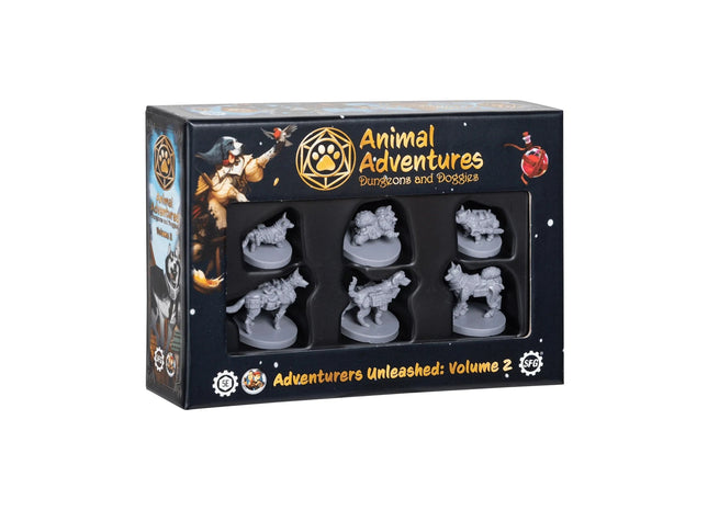 Gamers Guild AZ Steamforged Games Animal Adventures RPG: Tales of Dungeons & Doggies Volume 2 Southern Hobby