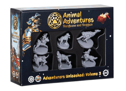 Gamers Guild AZ Steamforged Games Animal Adventures RPG: Tales of Dungeons & Doggies Volume 3 Southern Hobby