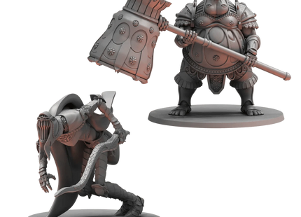 Gamers Guild AZ Steamforged Games Dark Souls: The RPG Miniatures - Dancer of the Boreal Valley & Smough (Pre-Order) Southern Hobby