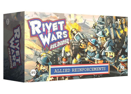 Gamers Guild AZ Steamforged Games Rivet Wars: Reloaded - Allied Reinforcements Expansion (Pre-Order) ACD Distribution