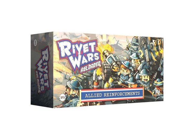 Gamers Guild AZ Steamforged Games Rivet Wars: Reloaded - Allied Reinforcements Expansion (Pre-Order) ACD Distribution