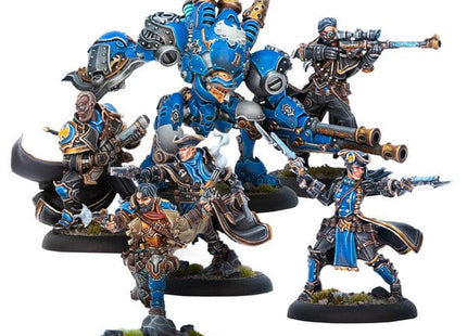 Gamers Guild AZ Steamforged Games Warmachine: Cygnar Hellslingers Command Cadre (Pre-Order) ACD Distribution