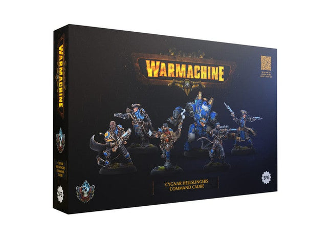Gamers Guild AZ Steamforged Games Warmachine: Cygnar Hellslingers Command Cadre (Pre-Order) ACD Distribution