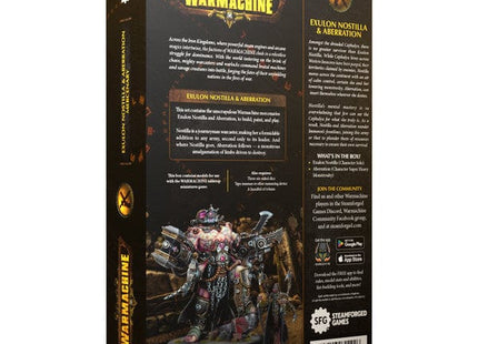Gamers Guild AZ Steamforged Games Warmachine: Exulon Nostilla & The Aberration (Pre-Order) ACD Distribution