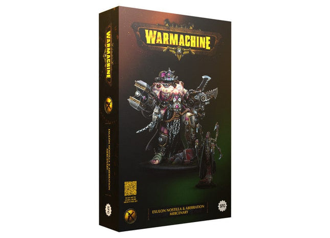 Gamers Guild AZ Steamforged Games Warmachine: Exulon Nostilla & The Aberration (Pre-Order) ACD Distribution