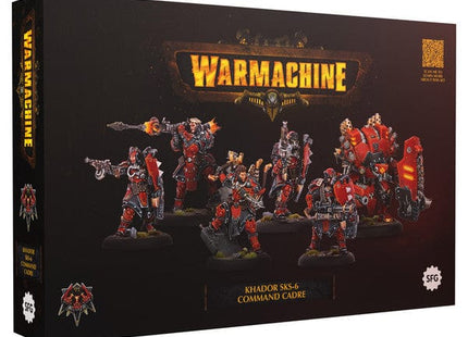 Gamers Guild AZ Steamforged Games Warmachine: Khador SKS-6 Command Cadre (Pre-Order) ACD Distribution