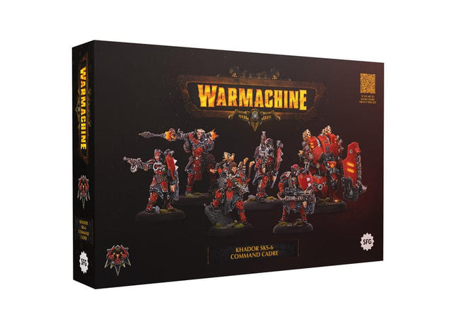 Gamers Guild AZ Steamforged Games Warmachine: Khador SKS-6 Command Cadre (Pre-Order) ACD Distribution