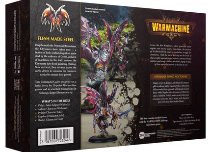 Gamers Guild AZ Steamforged Games Warmachine: Khymaera Shard Nocturnes Command Starter (Pre-Order) ACD Distribution