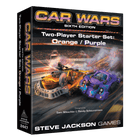 Gamers Guild AZ Steve Jackson Games Car Wars 2 Player Starter Set - Orange/Purple AGD