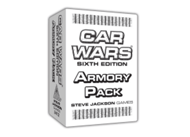 Gamers Guild AZ Steve Jackson Games Car Wars: Armory Pack (Pre-Order) AGD
