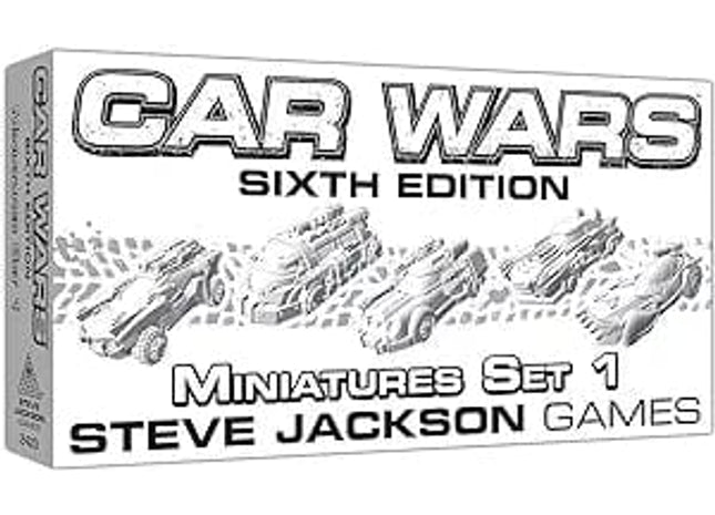 Gamers Guild AZ Steve Jackson Games Car Wars: Miniatures Set 1 GTS