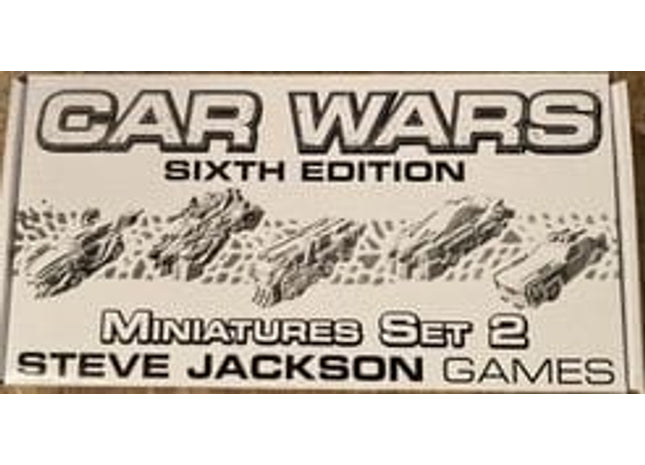 Gamers Guild AZ Steve Jackson Games Car Wars (Sixth Edition) Miniatures Set 2 (Pre-Order) GTS