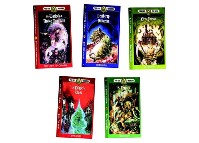 Gamers Guild AZ Steve Jackson Games Fighting Fantasy Slipcase (Pre-Order) ACD Distribution