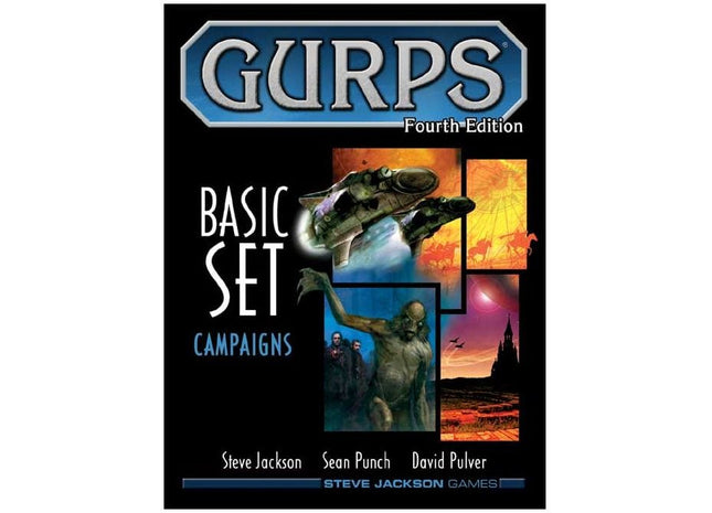 Gamers Guild AZ Steve Jackson Games GURPS: 4th Edition - Basic Set Campaigns Hardcover AGD
