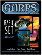 Gamers Guild AZ Steve Jackson Games GURPS: 4th Edition - Basic Set Campaigns Hardcover AGD