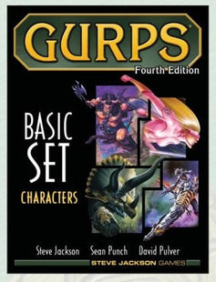 Gamers Guild AZ Steve Jackson Games GURPS: 4th Edition - Basic Set Characters Hardcover AGD