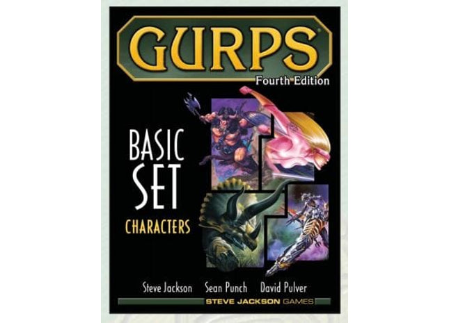Gamers Guild AZ Steve Jackson Games GURPS: 4th Edition - Basic Set Characters Hardcover AGD
