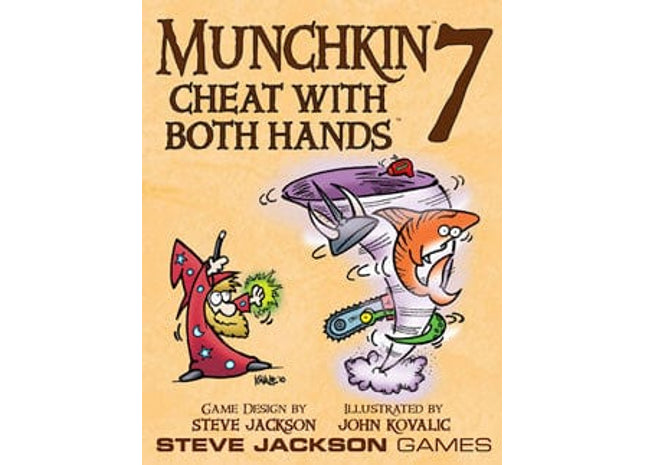 Gamers Guild AZ Steve Jackson Games Munchkin 7: Cheat with Both Hands (Pre-Order) GTS