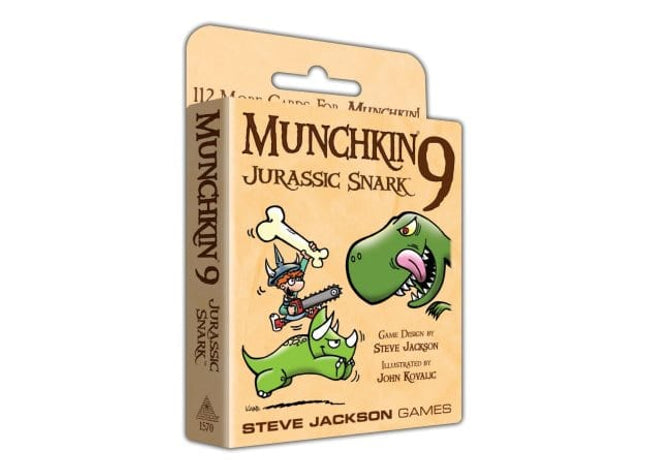 Gamers Guild AZ Steve Jackson Games Munchkin 9: Jurassic Snark GTS