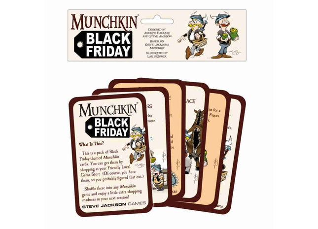 Gamers Guild AZ Steve Jackson Games Munchkin: Black Friday GTS