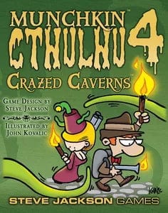 Gamers Guild AZ Steve Jackson Games Munchkin Cthulhu 4: Crazed Cavern (Pre-Order) GTS