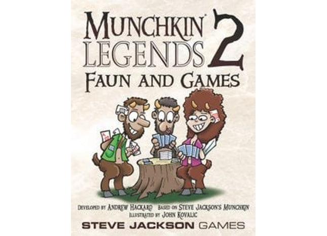 Gamers Guild AZ Steve Jackson Games Munchkin Legends 2: Faun and Games (Pre-Order) GTS
