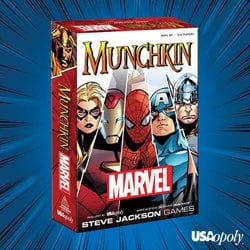 Gamers Guild AZ Steve Jackson Games Munchkin: Marvel GTS