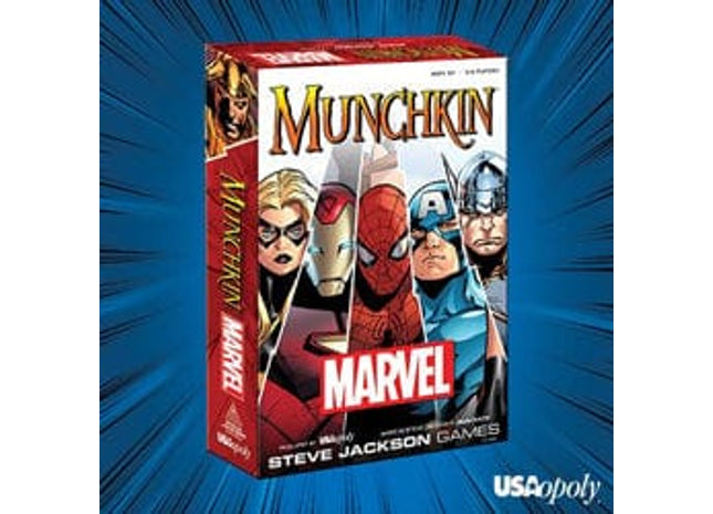 Gamers Guild AZ Steve Jackson Games Munchkin: Marvel GTS