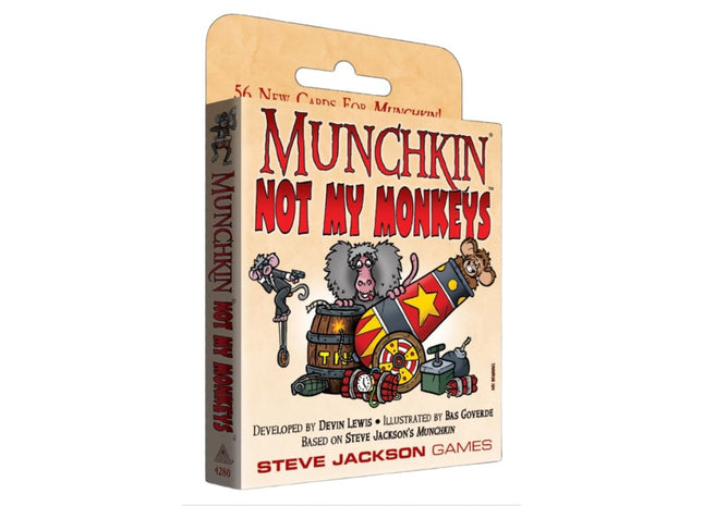 Gamers Guild AZ Steve Jackson Games Munchkin: Not My Monkeys (Pre-Order) AGD
