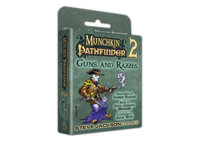 Gamers Guild AZ Steve Jackson Games Munchkin Pathfinder 2: Guns and Razzes GTS