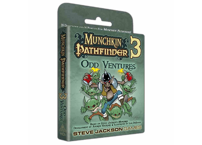 Gamers Guild AZ Steve Jackson Games Munchkin Pathfinder 3: Odd Ventures (Pre-Order) GTS
