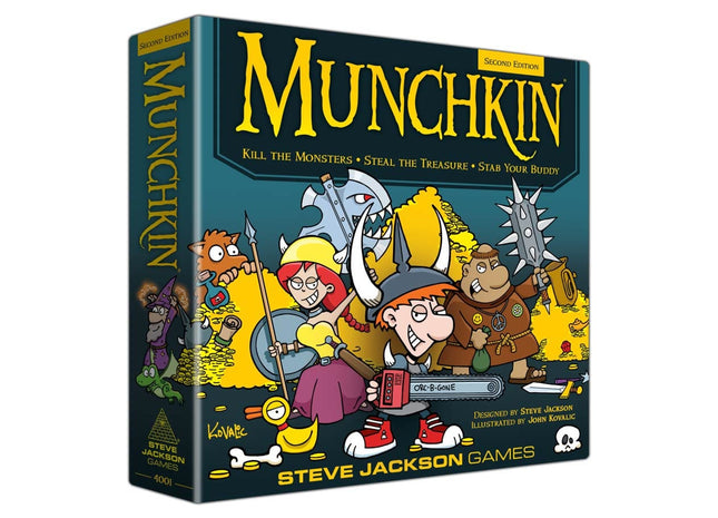 Gamers Guild AZ Steve Jackson Games Munchkin: Second Edition (Pre-Order) ACD Distribution