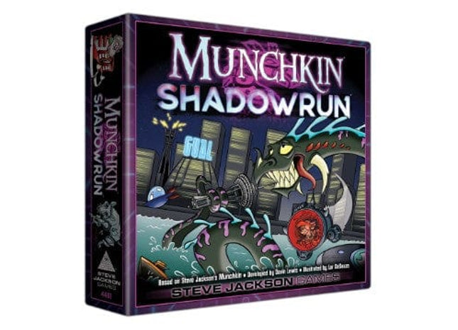 Gamers Guild AZ Steve Jackson Games Munchkin: Shadowrun AGD