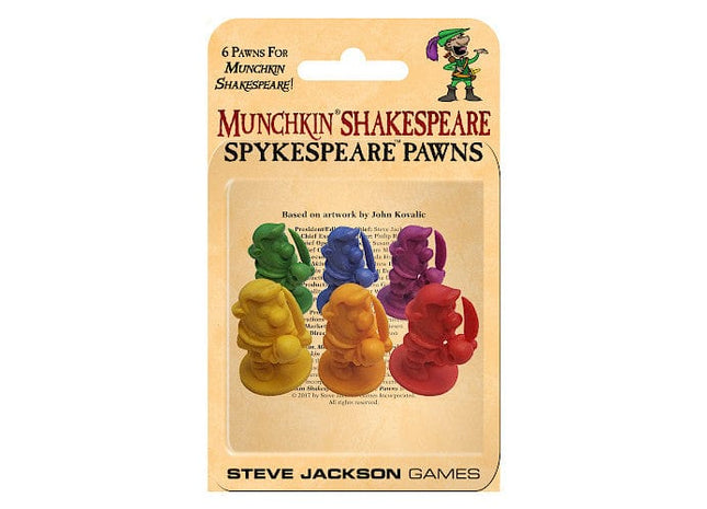 Gamers Guild AZ Steve Jackson Games Munchkin Shakespeare: Spykespeare Pawns (Pre-Order) GTS