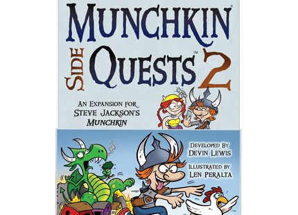 Gamers Guild AZ Steve Jackson Games Munchkin: Side Quests 2 GTS