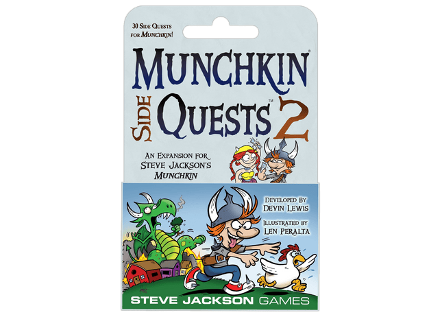 Gamers Guild AZ Steve Jackson Games Munchkin: Side Quests 2 GTS