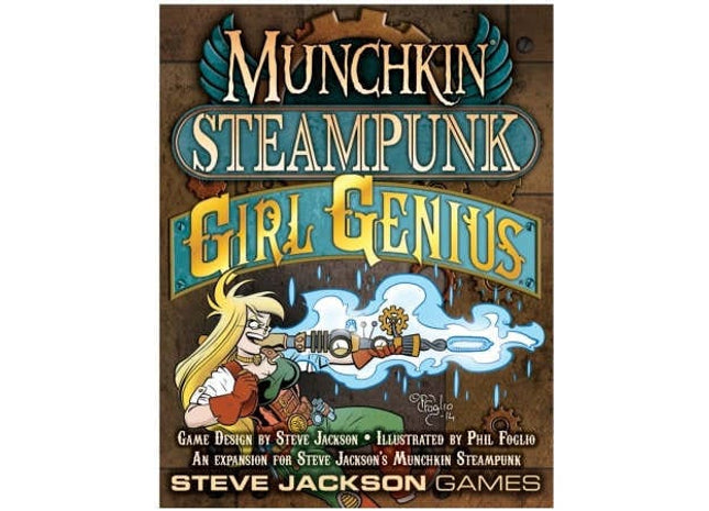 Gamers Guild AZ Steve Jackson Games Munchkin: Steampunk Girl Genius (Pre-Order) GTS