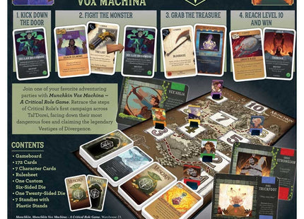 Gamers Guild AZ Steve Jackson Games Munchkin Vox Machina: A Critical Role Game (Pre-Order) ACD Distribution