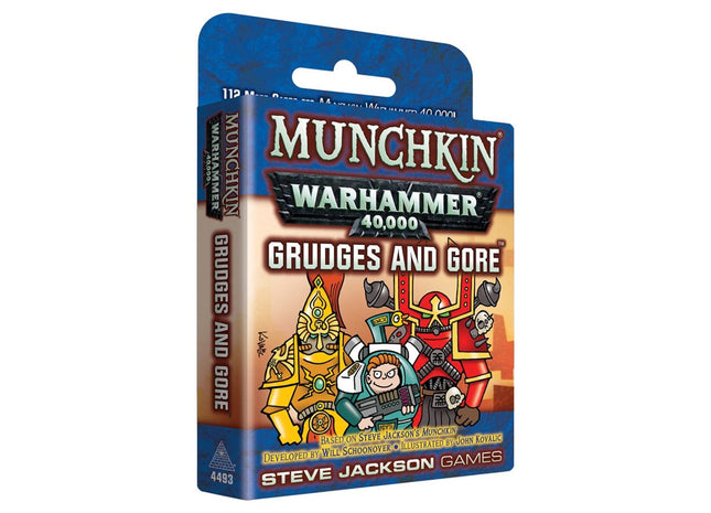 Gamers Guild AZ Steve Jackson Games Munchkin Warhammer 40,000: Grudges and Gore (Pre-Order) ACD Distribution