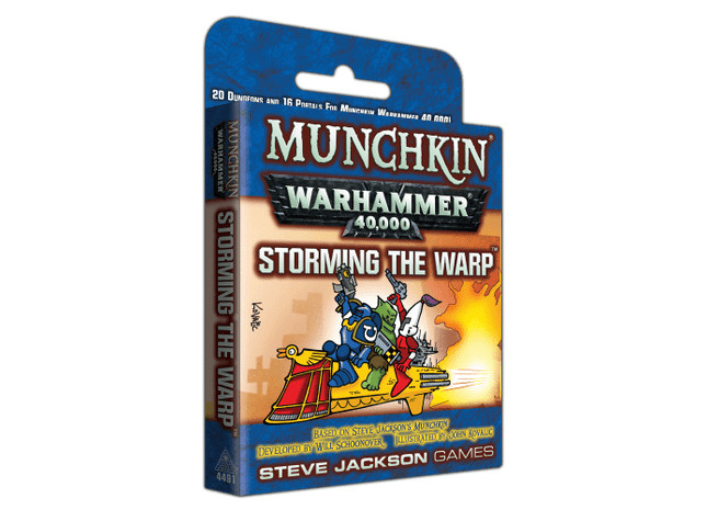 Gamers Guild AZ Steve Jackson Games Munchkin: Warhammer 40000: Storming The Warp (Pre-Order) GTS