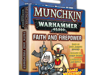 Gamers Guild AZ Steve Jackson Games Munchkin: Warhammer 40k - Faith and Firepower GTS