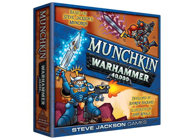 Gamers Guild AZ Steve Jackson Games Munchkin: Warhammer 40k GTS