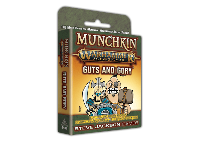 Gamers Guild AZ Steve Jackson Games Munchkin: Warhammer Age of Sigmar - Guts and Gory GTS
