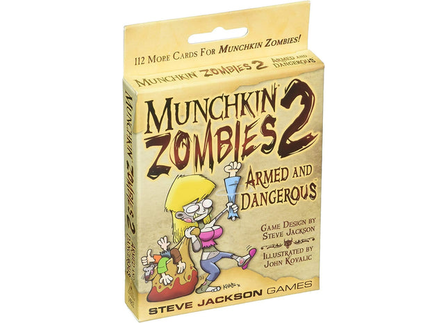 Gamers Guild AZ Steve Jackson Games Munchkin: Zombies 2: Armed and Dangerous GTS