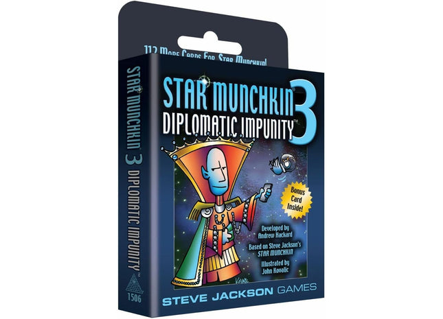 Gamers Guild AZ Steve Jackson Games Star Munchkin 3: Diplomatic Impunity Expansion GTS